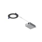 Nora Lighting NFLAT-R4TWMPW - 4" LED Downlight with Selectable CCT, 700lm / 10W, Matte Powder White Finish - Image 2