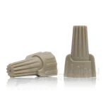 Winged Wire Connector Nut UL Listed – Tan P12 (500 Pieces) - Image 2