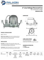 Topaz 78516 RH6/N/IC/ATS-28 - 6" New Construction Can Light Housing IC Rated Air-Tight - E26 Edison Base UL Listed - Image 5