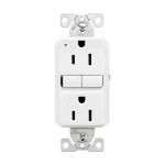 Eaton TRGF15W – Slim GFCI Receptacle Outlet Tamper Resistant – White – 15A TR - Image 2