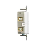 Eaton TRGF20W - Slim GFCI Receptacle Outlet Tamper Resistant - White - 20A TR - Image 4